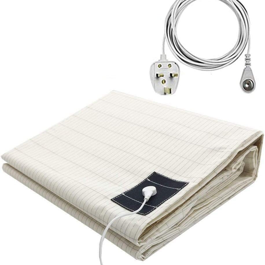 Grounding Silver Cotton Bed Sheet Grounding Mat Anti-static Bed Sheet