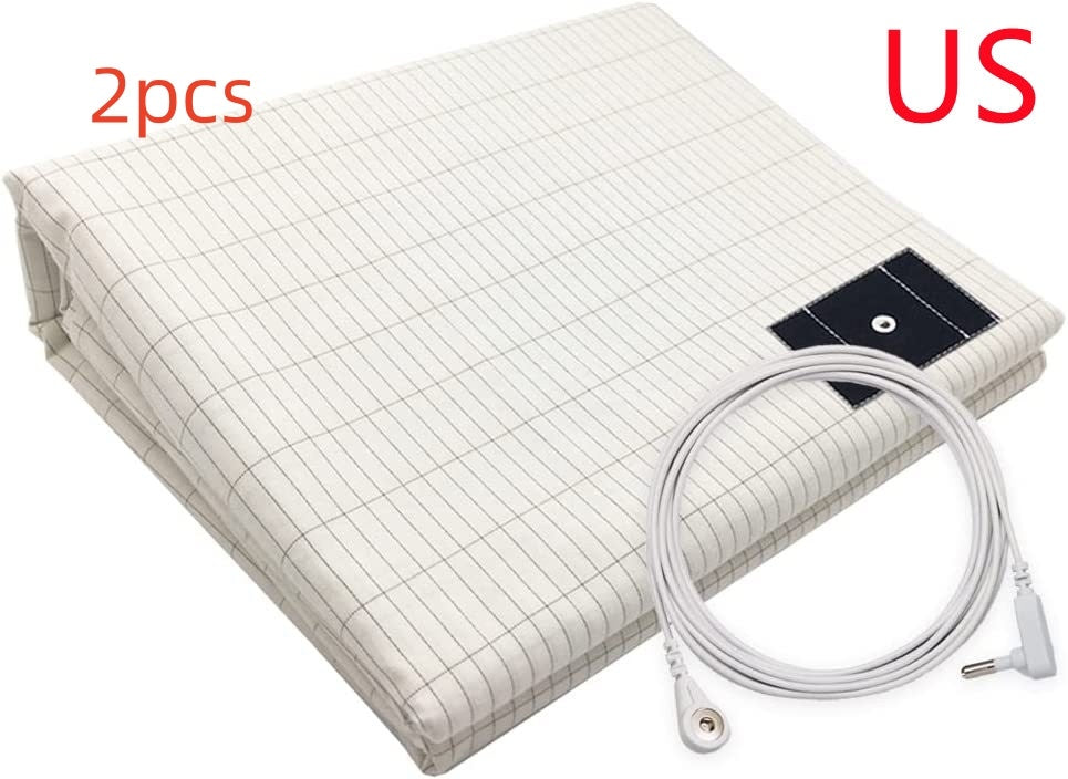 Grounding Silver Cotton Bed Sheet Grounding Mat Anti-static Bed Sheet