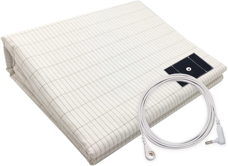 Grounding Silver Cotton Bed Sheet Grounding Mat Anti-static Bed Sheet